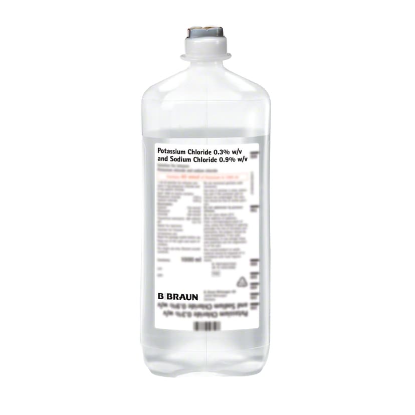 Potassium Chlor. 0.3 % Sod. Chlor. 0.9%-Solution for Infusion