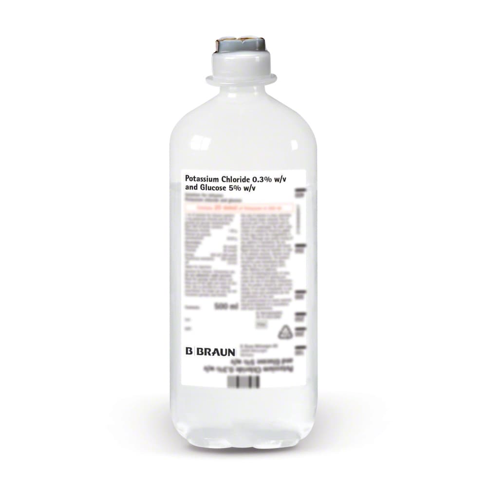 Potassium Chloride 0.3 % and Glucose 5 %-Solution for Infusion