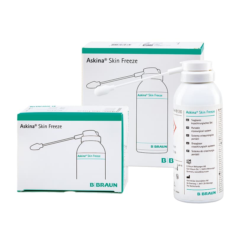 Askina® Skin Freeze-Cryotherapeutic Device (container, boxes)