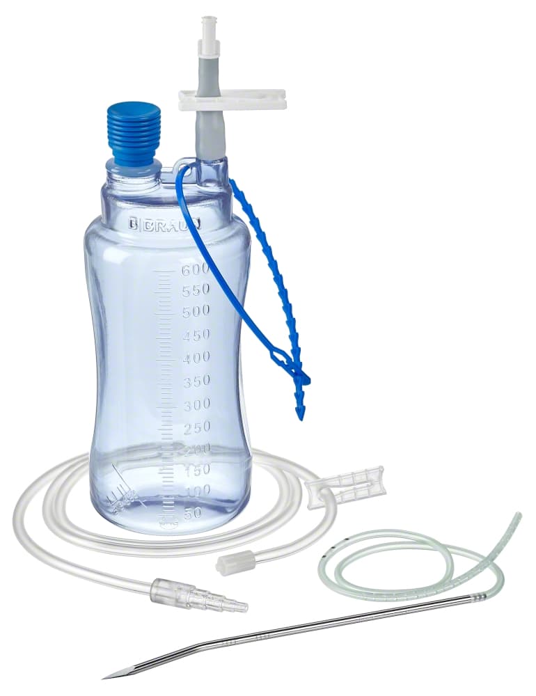 Drainobag® Lock 600 K 12-High-vacuum wound drainage systems according to Redon