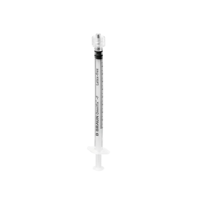 Omnifix®-F Luer Lock Solo (type LDS)-3-piece fine dosage syringes with Luer Lock connector and without detached needle (type Low D<br/>ead Space)